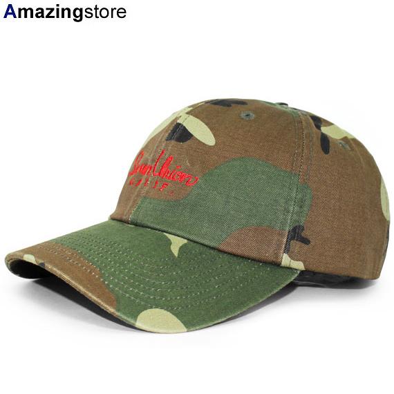 7ユニオン CALIF BENT STRAPBACK WOODLAND CAMO 7ユニオン ストラ...