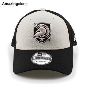 ニューエラ キャップ 9FORTY アーミー ブラック ナイツ  NCAA THE LEAGUE ADJUSTABLE CAP CREAM-BLACK NEW ERA ARMY BLACK KNIGHTS｜amazingstore