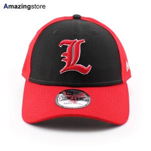 ニューエラ キャップ 9FORTY ルイスビル カージナルス  NCAA THE LEAGUE ADJUSTABLE CAP BLACK-RED NEW ERA LOUISVILLE CARDINALS