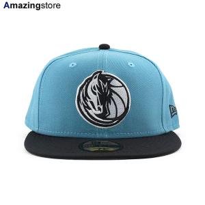 ニューエラ キャップ 59FIFTY ダラス マーベリックス NBA 2T TEAM BASIC FITTED CAP BLUE CHARCOAL NEW ERA DALLAS MAVERICKS｜amazingstore