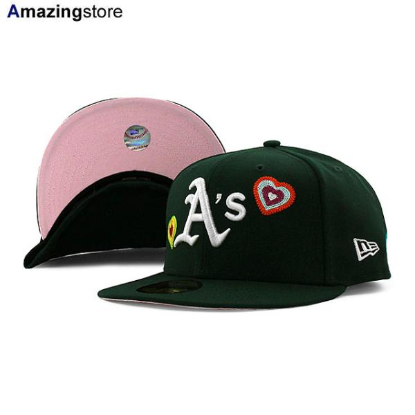 ニューエラ キャップ 59FIFTY オークランド アスレチックス  MLB CHAIN STITC...