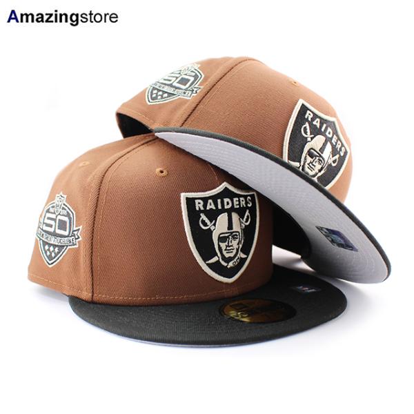 ニューエラ キャップ 59FIFTY ラスベガス レイダース NFL 50TH ANNIVERSAR...