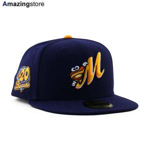 ニューエラ キャップ 59FIFTY モンゴメリー ビスケッツ MiLB ON-FIELD AUTHENTIC 20TH ANNIVERSARY FITTED CAP NAVY NEW ERA MONTGOMERY BISCUITS｜amazingstore