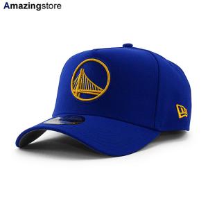 ニューエラ キャップ 9FORTY スナップバック ゴールデンステイト ウォリアーズ NBA A-FRAME SNAPBACK CAP BLUE NEW ERA GOLDEN STATE WARRIORS｜amazingstore