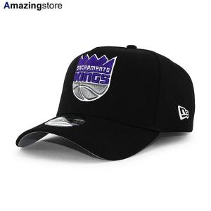 ニューエラ キャップ 9FORTY スナップバック サクラメント キングス NBA A-FRAME SNAPBACK CAP BLACK NEW ERA SACRAMENTO KINGS｜amazingstore