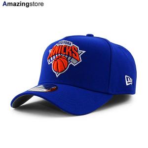 ニューエラ キャップ 9FORTY スナップバック ニューヨーク ニックス NBA A-FRAME SNAPBACK CAP BLUE NEW ERA NEW YORK KNICKS｜amazingstore