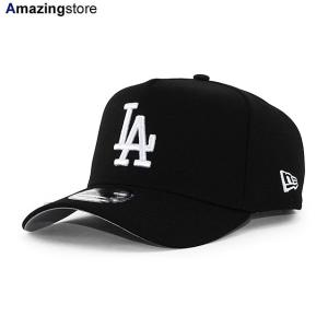 ニューエラ キャップ 9FORTY スナップバック ロサンゼルス ドジャース MLB A-FRAME SNAPBACK CAP BLACK WHITE NEW ERA LOS ANGELES DODGERS｜amazingstore