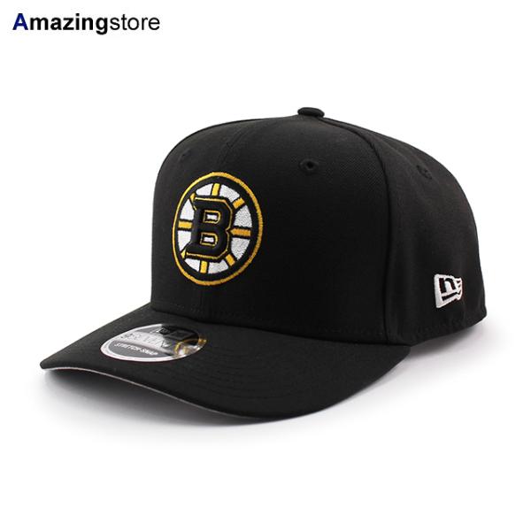 ニューエラ キャップ 9SEVENTY ストレッチ スナップバック ボストン ブルーインズ NHL ...
