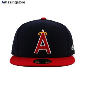 ニューエラ キャップ 59FIFTY ロサンゼルス エンゼルス 2024 MLB ON-FIELD AUTHENTIC ALTERNATE FITTED CAP NAVY RED NEW ERA LOS ANGELES ANGELS｜amazingstore