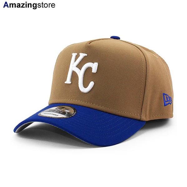 ニューエラ キャップ 9FORTY スナップバック カンザスシティ ロイヤルズ MLB A-FRAM...