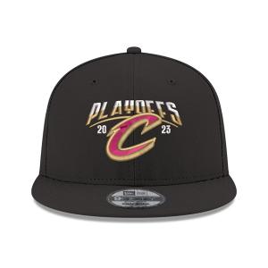 海外取寄 ニューエラ キャップ 9FIFTY クリーブランド キャバリアーズ 2023 NBA PLAYOFFS ARCH SNAPBACK CAP BLACK NEW ERA CLEVELAND CAVALIERS｜amazingstore