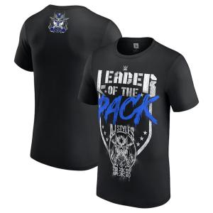 海外取寄 AJスタイルズモデル WWE AUTHENTIC Tシャツ LEADERS OF THE PACK PAINTED T-SHIRT AJ STYLES｜amazingstore