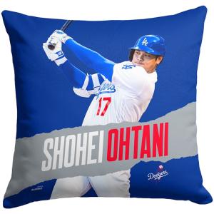 新品□MLB大谷翔平 顔だらけ □ドジャース クッション 公式 正規品 楽天市場】大谷翔平 グッズ ドアップお顔クッション プリント