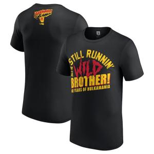 ハルク ホーガンモデル 海外取寄 WWE AUTHENTIC Tシャツ 40YEARS STILL RUNNIN' WILD T-SHIRT HULK HOGAN｜amazingstore