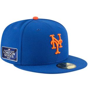 海外取寄 ニューエラ 59FIFTY ニューヨーク メッツ MLB 2024 WORLD TOUR LONDON SERIES FITTED CAP ROYAL BLUE NEW ERA NEW YORK METS ロイヤルブルー｜amazingstore