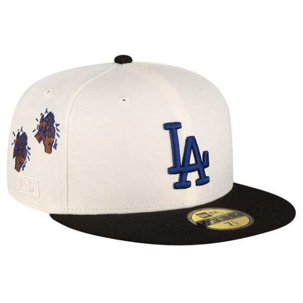 ニューエラ59FIFTY ブリックスアンドウッド ロサンゼルス ドジャース MLB FITTED C...