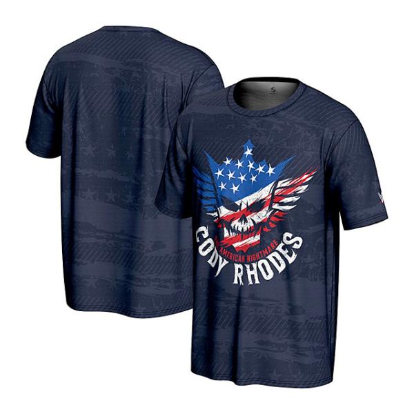 コーディ ローデスモデル 海外取寄 WWE Tシャツ PROSPHERE AMERICANA T-S...