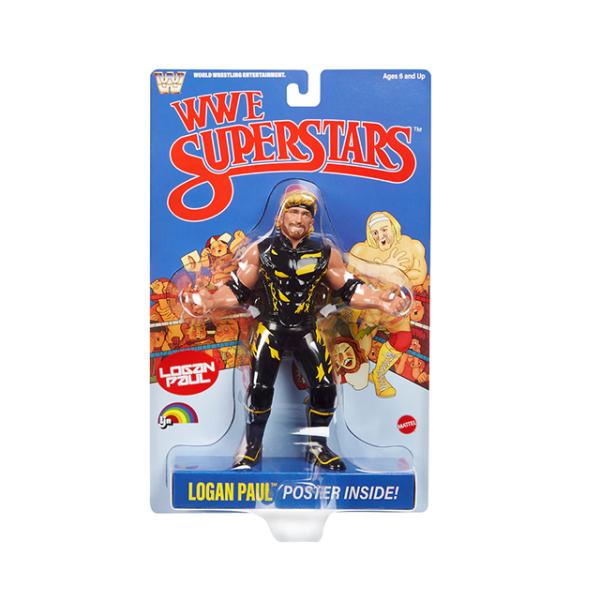 ローガン ポールモデル WWE アクションフィギュア MATTEL LJN SUPERSTARS A...