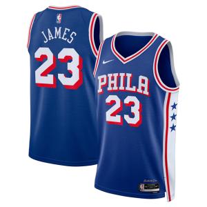レブロン ジェームスモデル 海外取寄 ナイキ レプリカユニフォーム フィラデルフィア セブンティシクサーズ SWINGMAN JERSEY ICON EDITION ROYAL BLUE