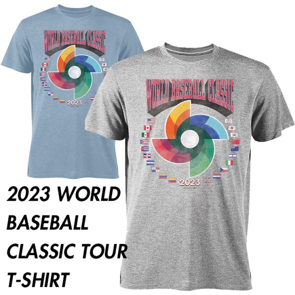 海外取寄 WBC Tシャツ 2023 WORLD BASEBALL CLASSIC TOUR T-S...