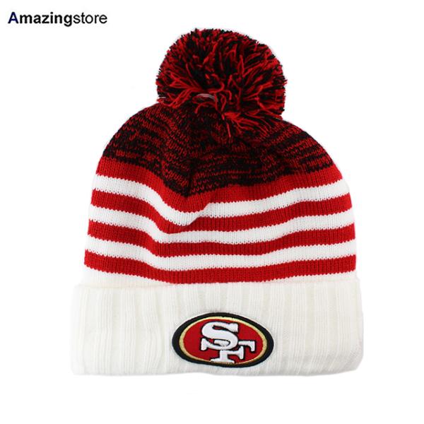 ニューエラ ニット ビーニー サンフランシスコ 49ERS NFL SNOW FALL KNIT B...