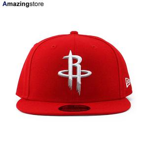 ニューエラ キャップ 9FIFTY ヒューストン ロケッツ  NBA TEAM-BASIC SNAPBACK CAP RED  NEW ERA HOUSTON ROCKETS｜amazingstore