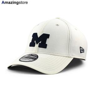 ニューエラ キャップ 39THIRTY ミシガン ウォルバリンズ NCAA TEAM CLASSIC FLEX FIT CAP CHROME WHITE NEW ERA MICHIGAN WOLVERINES UM｜amazingstore