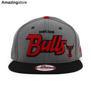 ニューエラ キャップ 9FIFTY シカゴ ブルズ NBA 2T FLAWLESS-SCRIPT SNAPBACK CAP GREY-BLACK NEW ERA CHICAGO BULLS｜amazingstore