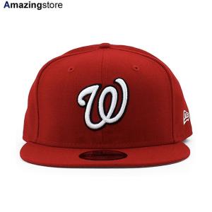 ニューエラ 9FIFTY ワシントン ナショナルズ MLB REPLICA HOME SNAPBACK CAP RED NEW ERA WASHINGTON NATIONALS｜amazingstore