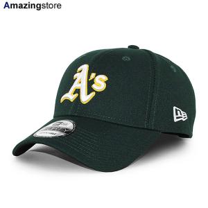 ニューエラ キャップ 9FORTY オークランド アスレチックス MLB THE LEAGUE ROAD ADJUSTABLE CAP DARK GREEN NEW ERA OAKLAND ATHLETICS｜amazingstore