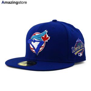 ニューエラ キャップ 59FIFTY トロント ブルージェイズ MLB 1993 WORLD SERIES GAME FITTED CAP ROYAL BLUE NEW ERA TORONTO BLUE JAYS