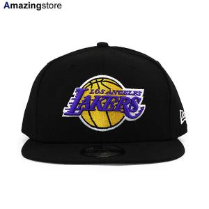 ニューエラ キャップ 9FIFTY ロサンゼルス レイカーズ NBA TEAM BASIC SNAPBACK CAP BLACK NEW ERA LOS ANGELES LAKERS｜amazingstore