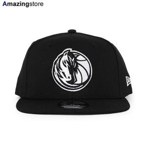 ニューエラ キャップ 9FIFTY ダラス マーベリックス NBA TEAM BASIC SNAPBACK CAP BLACK WHITE NEW ERA DALLAS MAVERICKS