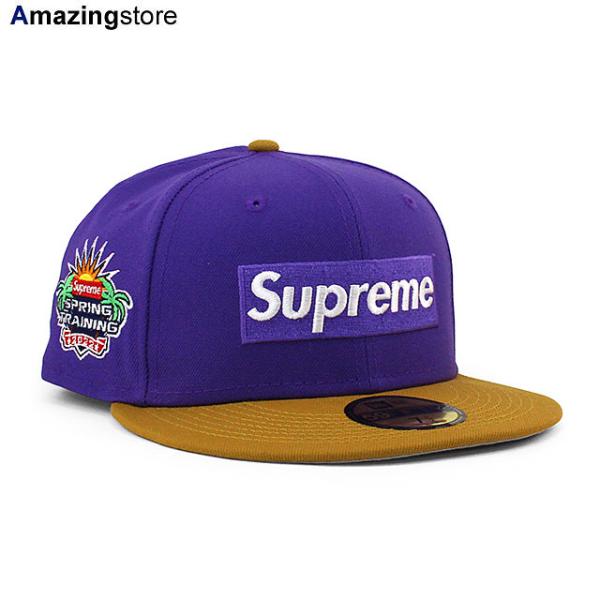 SUPREME ニューエラ キャップ 59FIFTY  2-TONE BOX LOGO FITTED...