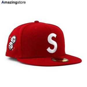 SUPREME ニューエラ キャップ 59FIFTY  CHARACTERS S LOGO FITTED CAP RED  シュプリーム NEW ERA｜amazingstore