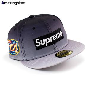 SUPREME ニューエラ キャップ 59FIFTY GRADIENT BOX LOGO FITTED CAP BLACK シュプリーム NEW ERA｜amazingstore