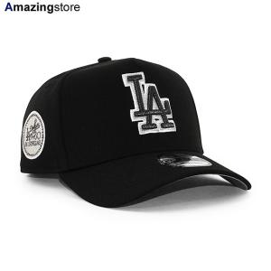 EU限定 ニューエラ キャップ 9FORTY スナップバック ロサンゼルス ドジャース MLB 1980 ALL STAR GREY BOTTOM A-FRAME SNAPBACK CAP BLACK NEW ERA｜amazingstore