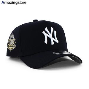 ニューエラ キャップ 9FORTY スナップバック ニューヨーク ヤンキース MLB 100TH ANNIVERSARY GREY BOTTOM A-FRAME SNAPBACK CAP NAVY NEW ERA NEW YORK YANKEES｜amazingstore