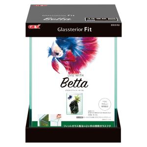 GEX グラスアクア DEKA PERCO DB-WH オールインワン水槽セット