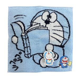 ドラえもんグッズ ハンカチタオル ジャガード ミニタオル 本を読むドラえもん Doraemon｜amazutsumi