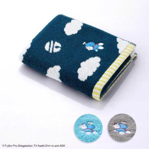 ドラえもん フェイスタオル MiRAi 雲 空柄 DORAEMON 綿 コットン キャラクター ロング グッズ