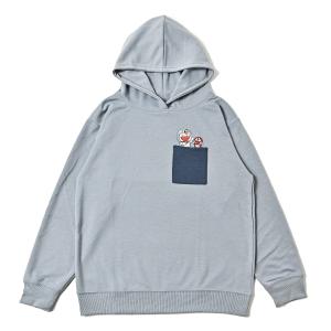 ドラえもん パーカー トレーナー レディース ...の詳細画像5