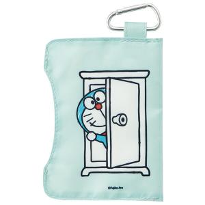 ドラえもん カラビナ付きレジ袋携帯ケース I'mDoraemon エコ ショッピング 買い物 ビニール袋 ナイロン プラスチックバッグ キャラクター