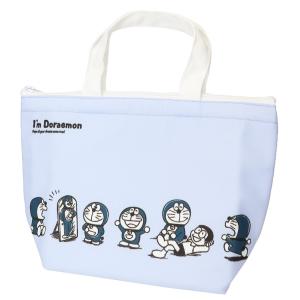 ドラえもんグッズ 保冷保温ミニトートバッグ 保冷温バッグ ファスナー付き I'mDoraemon BL ブルー 保冷バッグ 保温バッグ エコバッグ｜amazutsumi