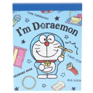 ドラえもんグッズ メモ帳 ミニサイズ ミニミニメモ 用紙 文具 可愛い I'mDoraemon ステーショナリー 100枚 ひみつ道具 キャラクター｜amazutsumi