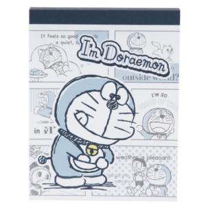 ドラえもんグッズ メモ帳 ミニサイズ ミニミニメモ 用紙 文具 可愛い I'mDoraemon ステーショナリー 100枚 コミック キャラクター｜amazutsumi