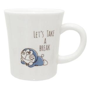 ドラえもん マグカップ  陶器 電子レンジ 食洗器 対応 白 Doraemon Joyful Timeシリーズ キャラクター コップ ティーカップ お茶 コーヒー 金正陶器｜キャラクターグッズと靴下のAMAZUTSUMI