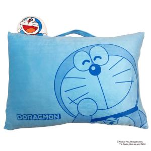 ドラえもん 枕 まくら ピロー 寝具 ジュニア 子供用 28×39 Doraemon マスコット付き 車の背当てクッション 可愛い 睡眠 快適 キャラクター グッズの商品画像