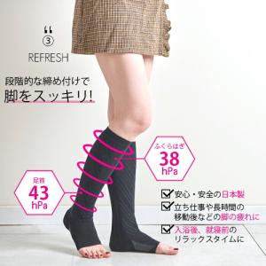 MEDILAX 着圧ソックス 靴下 日本製 メ...の詳細画像3