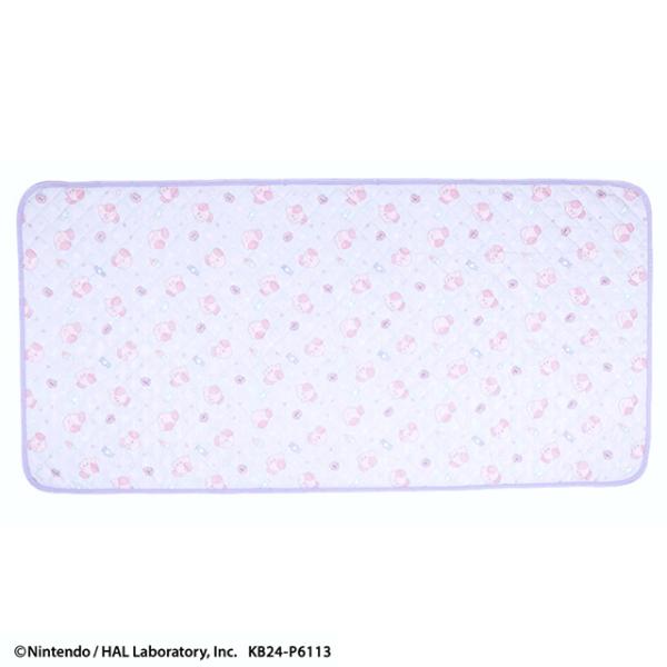 星のカービィ ひんやり敷きパッド パープルアイテム KIRBY キャラクター グッズ 寝具 敷布団 ...